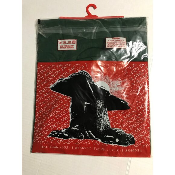 Vintage Celtic Knot T Shirt Size Large Dolmen Design Ireland Souvenir Green New - Picture 4 of 5